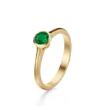 Pierścionek zaręczynowy z szmaragdem AJPZ_090